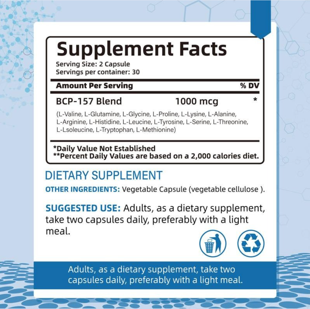 Ovalo Health Body Protection Compound (BPC-157)