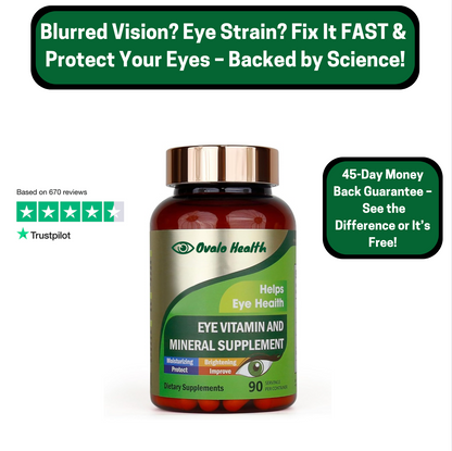 Ovalo Health Eye Vitamin & Mineral Supplement