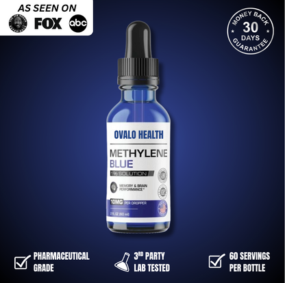 Methylene Blue Liquid Drops 1% | 60 ML (2.0 OZ)
